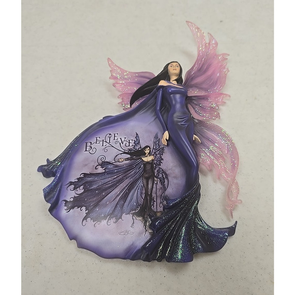 2007 Bradford Exchange "Believe" Realm of Wonder Limited Ed. Fairy Decor #A0386 - Picture 1 of 4